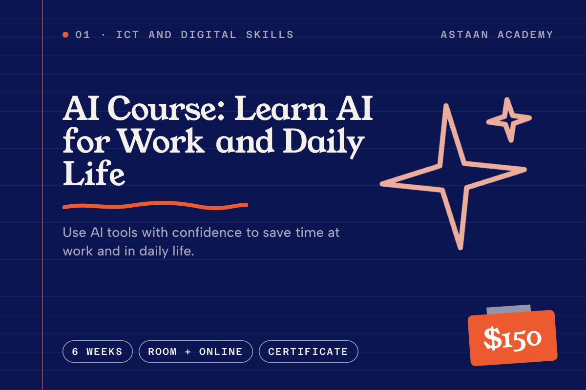 AI Course: Learn AI for Work and Daily Life